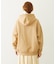 OVAL LOGO WIDE HOODIE SWEAT