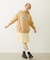 OVAL LOGO WIDE HOODIE SWEAT