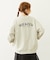STARS AND LOGO WIDE CREW SWEAT