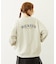 STARS AND LOGO WIDE CREW SWEAT