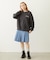STARS AND LOGO WIDE CREW SWEAT