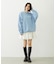 STARS AND LOGO WIDE CREW SWEAT