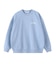 STARS AND LOGO WIDE CREW SWEAT