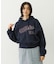 STITCHED LOGO SHORT HOODIE