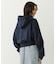 STITCHED LOGO SHORT HOODIE