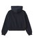 STITCHED LOGO SHORT HOODIE