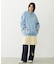 MELTY HEART WIDE HOODIE SWEAT