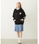 MELTY HEART WIDE HOODIE SWEAT