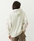 MELTY HEART WIDE HOODIE SWEAT