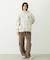MELTY HEART WIDE HOODIE SWEAT