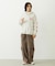 MELTY HEART WIDE HOODIE SWEAT