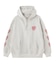 MELTY HEART WIDE HOODIE SWEAT