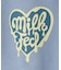 MELTY HEART WIDE HOODIE SWEAT