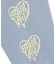 MELTY HEART WIDE HOODIE SWEAT