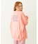 MILKFED. PLAID LOGO WIDE CREW SWEAT