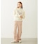 STITCHED HEART LOGO SHORT CREW SWEAT