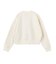 STITCHED HEART LOGO SHORT CREW SWEAT