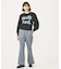 MILKFED LOGO KNIT TOP