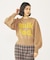 MILKFED LOGO KNIT TOP