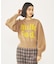 MILKFED LOGO KNIT TOP