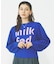 MILKFED LOGO KNIT TOP