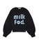 MILKFED LOGO KNIT TOP