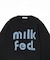 MILKFED LOGO KNIT TOP