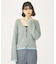 SCALLOP HEM KNIT CARDIGAN
