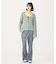 SCALLOP HEM KNIT CARDIGAN