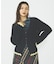 SCALLOP HEM KNIT CARDIGAN