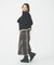 SCALLOP HEM KNIT CARDIGAN