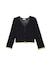 SCALLOP HEM KNIT CARDIGAN