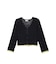 SCALLOP HEM KNIT CARDIGAN