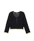 SCALLOP HEM KNIT CARDIGAN