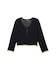 SCALLOP HEM KNIT CARDIGAN