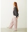 HEART RIBBON EMBLEM SHORT CREW SWEAT