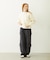HEART RIBBON EMBLEM SHORT CREW SWEAT