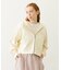 RHINESTONE LOGO SHORT ZIP UP HOODIE