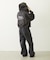 RHINESTONE LOGO SHORT ZIP UP HOODIE