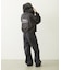 RHINESTONE LOGO SHORT ZIP UP HOODIE