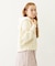 RHINESTONE LOGO SHORT ZIP UP HOODIE