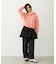 RHINESTONE LOGO SHORT ZIP UP HOODIE
