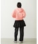 RHINESTONE LOGO SHORT ZIP UP HOODIE