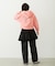 RHINESTONE LOGO SHORT ZIP UP HOODIE