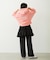 RHINESTONE LOGO SHORT ZIP UP HOODIE
