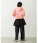 RHINESTONE LOGO SHORT ZIP UP HOODIE