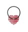 GINGHAM HEART HAIR ELASTIC