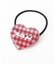 GINGHAM HEART HAIR ELASTIC