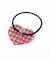 GINGHAM HEART HAIR ELASTIC