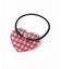 GINGHAM HEART HAIR ELASTIC